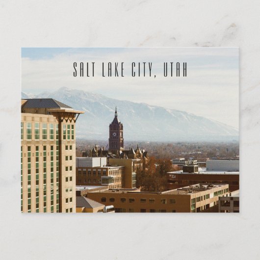 Salt Lake City, Utah Postcard Postkarte (Vorderseite)