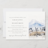 Salt Lake City Utah Probe Abendessen Einladung (Vorderseite)