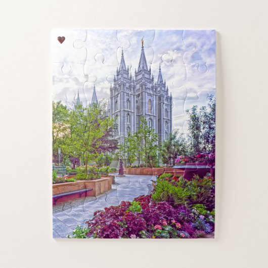 Salt Lake City Utah Puzzle (Vertikal)