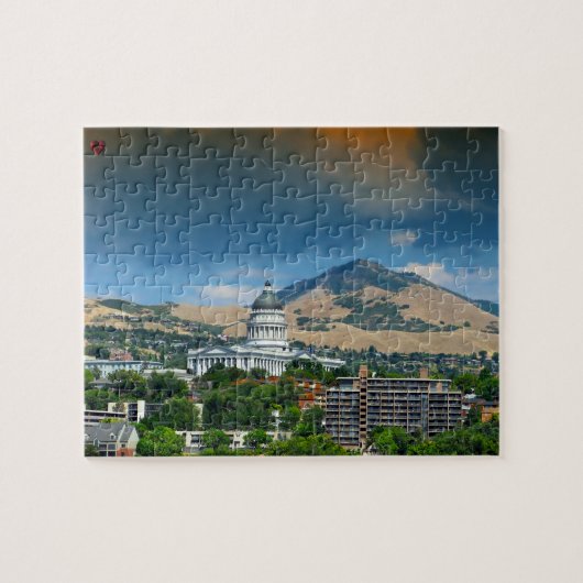 Salt Lake City Utah Puzzle (Horizontal)