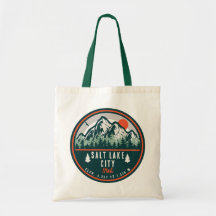 Salt Lake City Utah Ski Souvenir Retro Vintager 80