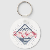 Salt Lake City Utah United Staaten Mountains USA Schlüsselanhänger (Vorderseite)