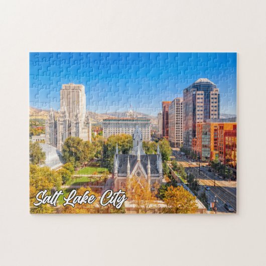 Salt Lake City, Utah, USA Puzzle (Horizontal)