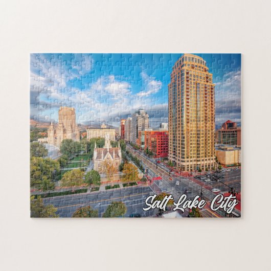 Salt Lake City, Utah, USA Puzzle (Horizontal)