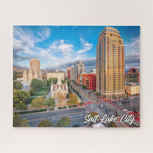 Salt Lake City, Utah, USA Puzzle (Horizontal)