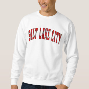 Salt Lake City Utah Vintag Varsity Uni Sweatshirt