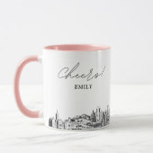 Salt Lake City Wedding Personalisiert Coffee Tasse (Links)