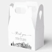 Salt Lake City Wedding Personalisiert Gefallen Box Geschenkschachtel (Geöffnet)