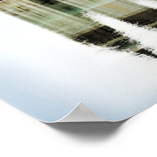 Salt Lake LDS Tempel Poster (Ecke)