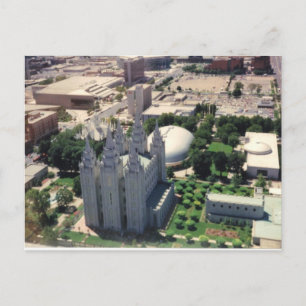 Salt Lake LDS Tempel Postkarte