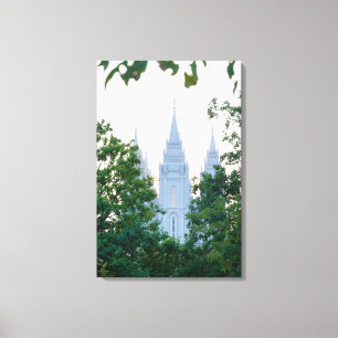 Salt Lake-Tempel Leinwanddruck