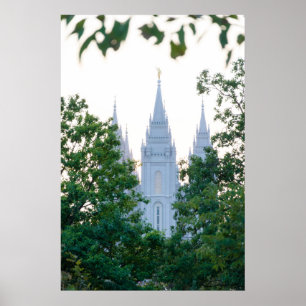 Salt Lake-Tempel-Plakat Poster