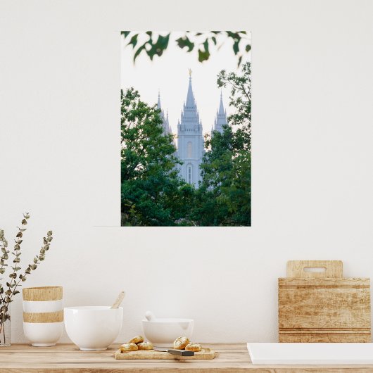 Salt Lake Temple Poster (Küche)