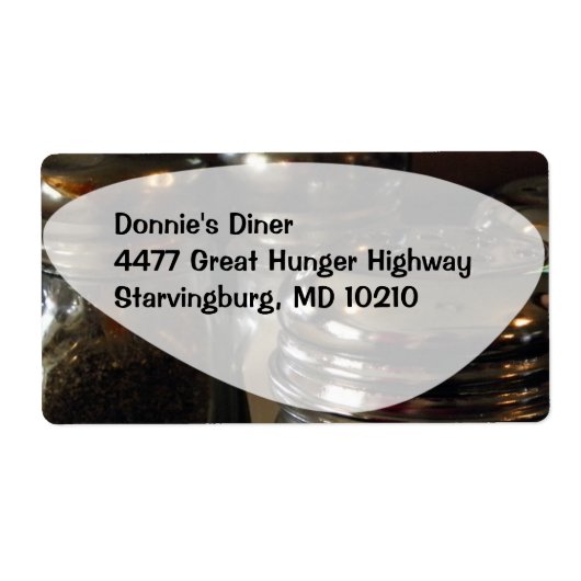 Salt Pepper Classic Diner Fun Foto Art (Vorne)