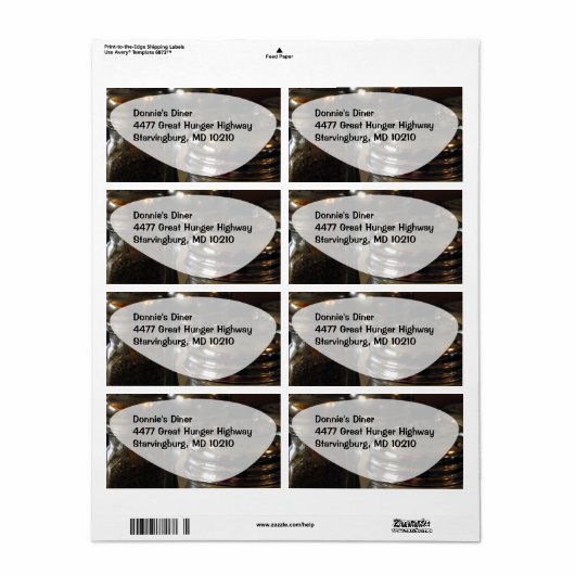 Salt Pepper Classic Diner Fun Foto Art (Vorne)