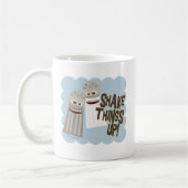 Salt Pepper Food Friends schütteln Kaffeetasse (Links)