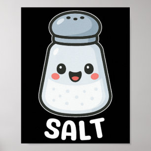 Salt Pepper Halloween Kostüm Couple Friend Duo Poster