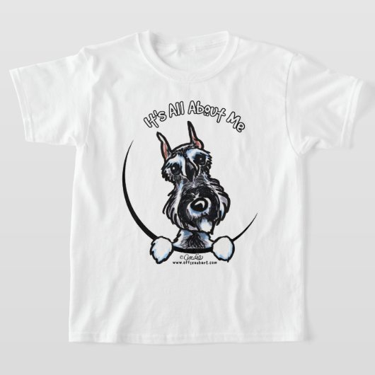 Salt Pepper Schnauzer IAAM T-Shirt (Ablage )