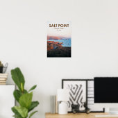Salt Point Staat Park California Poster (Heimbüro)