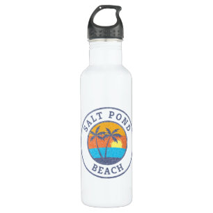 Salt Pond Beach, St. John, Usvi Faded Classic Edelstahlflasche