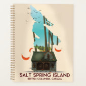 Salt Spring Island British Columbia Kanada Planer (Vorderseite)