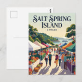 Salt Spring Island Kanada Postkarte (Vorne/Hinten)