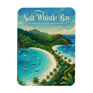Salt Whistle Bay St. Vincent & Grenadinen Magnet