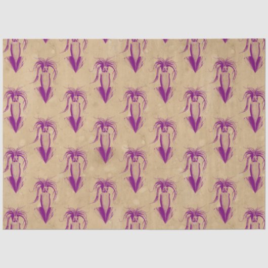 Salt Witch Grimore Serie Design 7 Seidenpapier (Vorderseite)