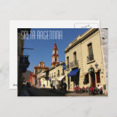 Salta Argentina Postcard Postkarte (Vorne/Hinten)
