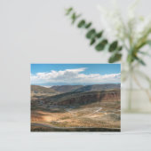 Salta Serpentine Road und Salz Flats in Entfernung Postkarte (Stehend Vorderseite)