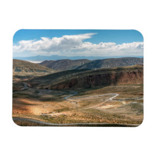 Salta Serpentinenstraßen-und Salz-Ebenen im Magnet