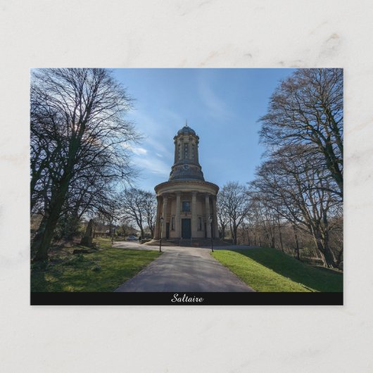 Saltaire United Reformierte Church Postkarte (Vorderseite)