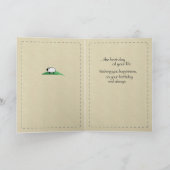 Saltbox Birthday House Karte (Innenseite)