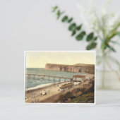 Saltburn-by-the-Sea, allgemeine Sicht, Yorkshire, Postkarte (Stehend Vorderseite)