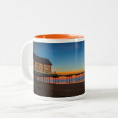 Saltburn Pier England Tasse (Vorderseite Links)
