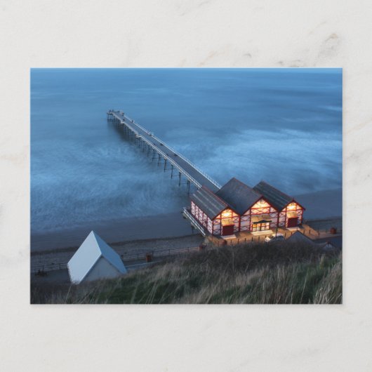 SALTBURN PIER - SALTBURN BY-SEA, VK POSTKARTE (Vorderseite)