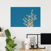 Saltbush Atriplex Leaf Natur Minimalistisches Post Poster (Heimbüro)