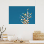 Saltbush Atriplex Leaf Natur Minimalistisches Post Poster (Küche)