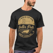 Salter Path North Carolina Hier betet meine Geschi T-Shirt (Vorderseite)