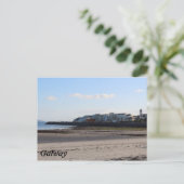 Salthill Beach Galway Postcard Postkarte (Stehend Vorderseite)
