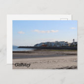 Salthill Beach Galway Postcard Postkarte (Vorne/Hinten)