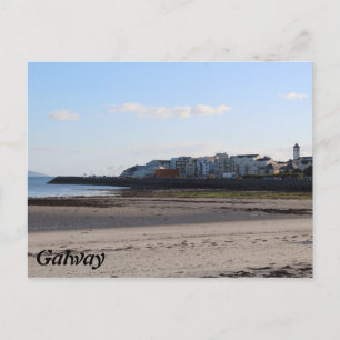 Salthill Beach Galway Postcard Postkarte