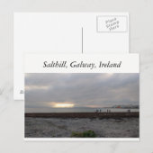 Salthill, Galway, Irland Postkarte (Vorne/Hinten)