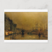 Salthouse Dock, Liverpool John Atkinson Grimshaw Postkarte (Vorderseite)