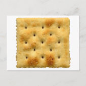 Saltine Soda Cracker Postkarte (Vorderseite)