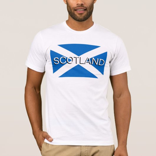 Saltire T - Shirt (Schottland) (Vorderseite)