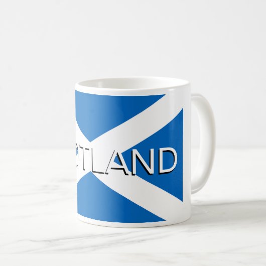 Saltire Tasse (VorderseiteRechts)