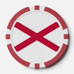 Saltire von Nordirland Pokerchips