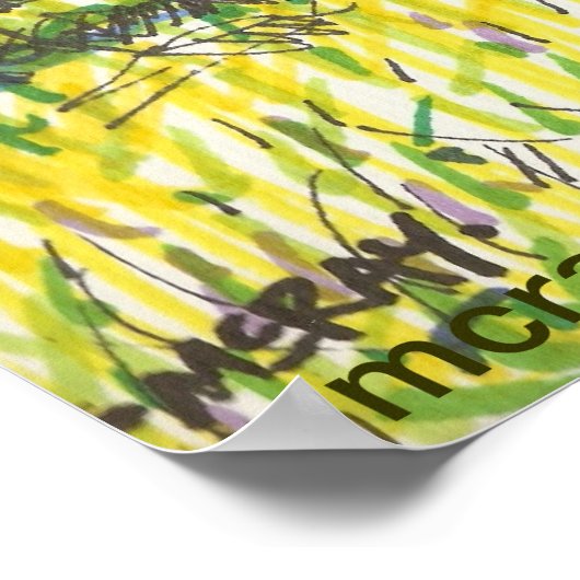 ‚Saltmarsh‘ Poster (Ecke)