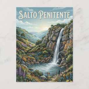 Salto del Penitente Postkarte